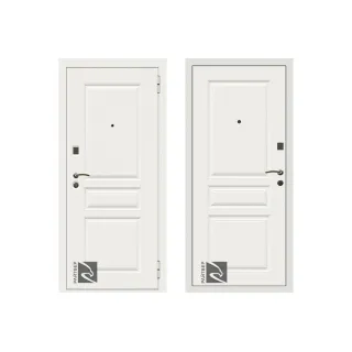 Металлическая дверь Райтвер Х4 Белый