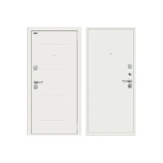 Входная дверь Браво Аура Kale Сноу Off-white