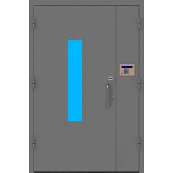 Входная дверь подъездная с кодовым замком DVP 09-44