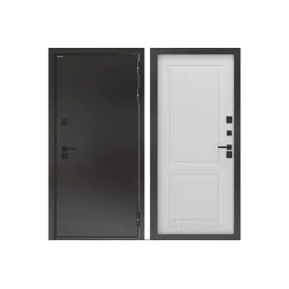 Входная дверь с терморазрывом BN-10 ФЛ-609 Белый софт