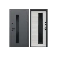 Входная уличная дверь с терморазрывом АСД Тренто с окном