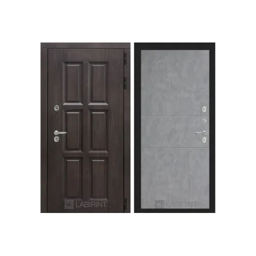 Входная дверь с терморазрывом Лондон 21 - Бетон светлый